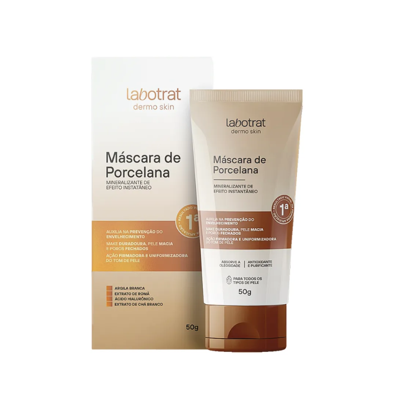 MÁSCARA FACIAL LABOTRAT PORCELANA 50G
