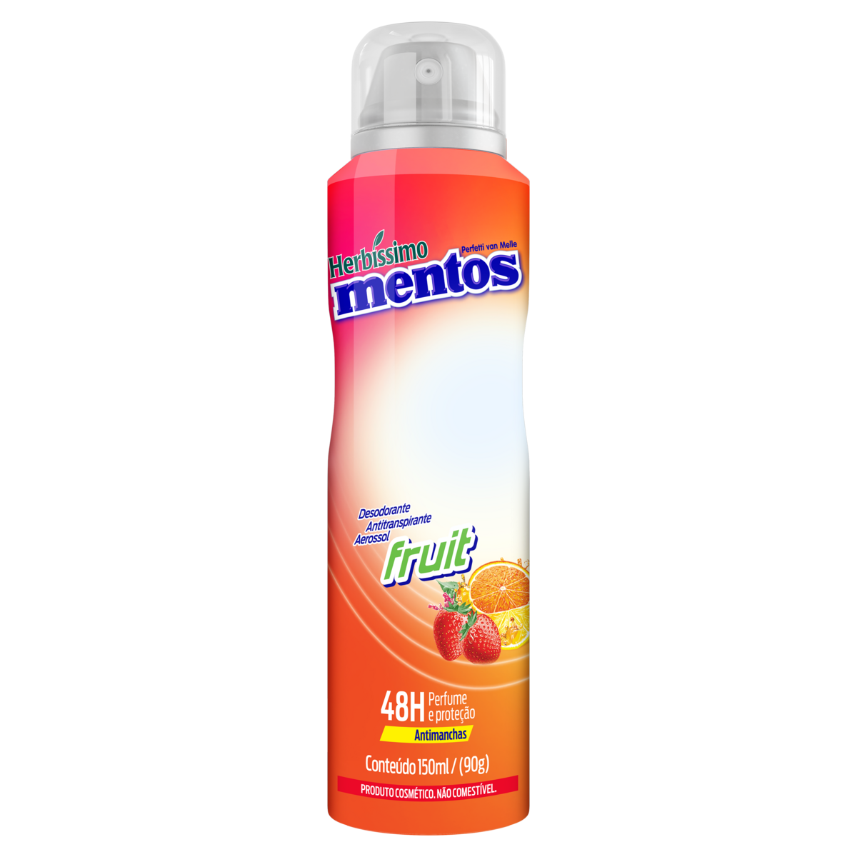DESODORANTE HERBÍSSIMO MENTOS AEROSOL FRUIT ANTIMANCHAS 150ML