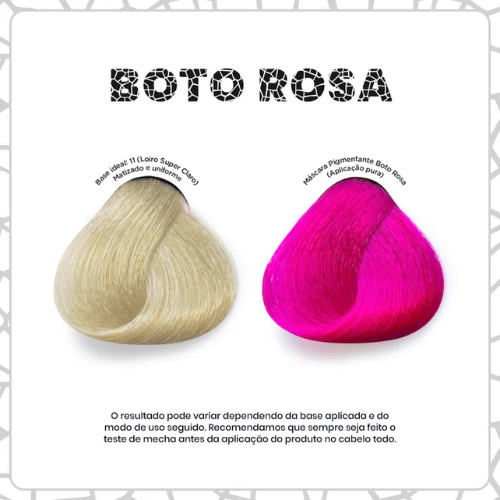 MÁSCARA PIGMENTANTE KAMALEÃO COLOR BOTO ROSA 100ML