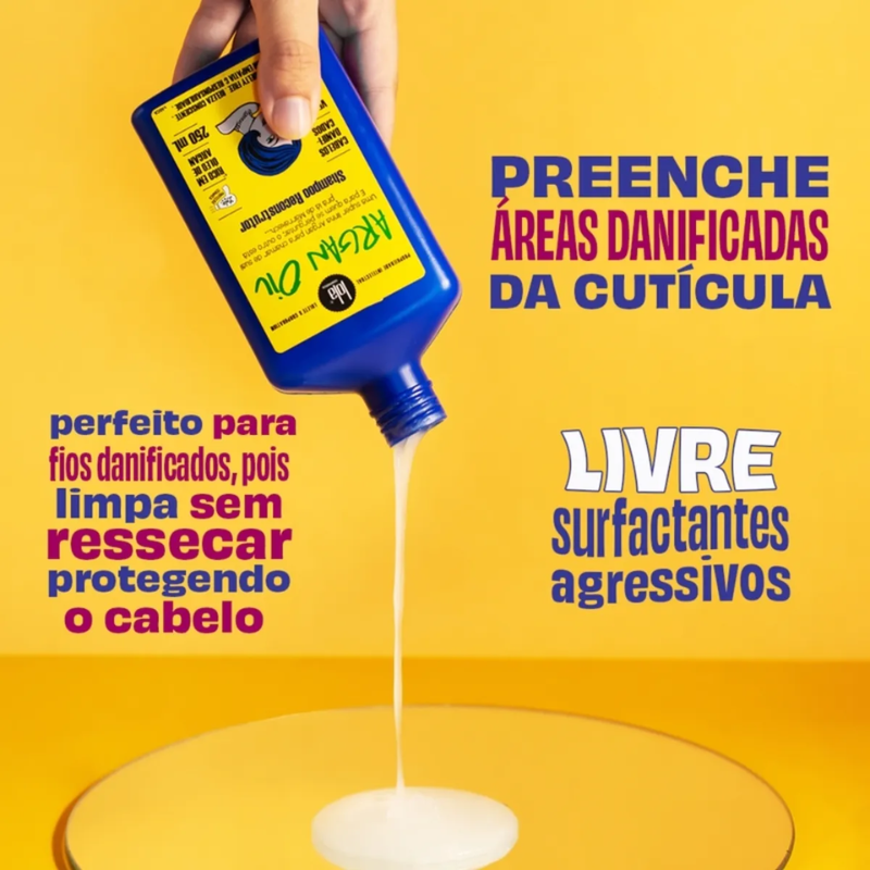 SHAMPOO LOLA RECONSTRUTOR ARGAN OIL 250ML