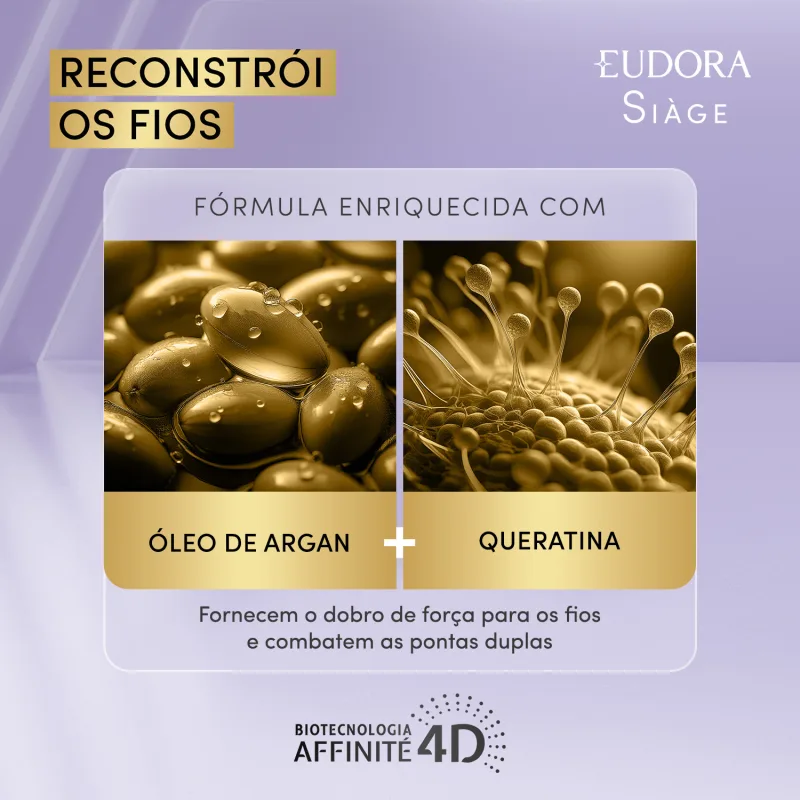 QUERATINA LÍQUIDA SIÀGE RECONSTRÓI OS FIOS 60ML