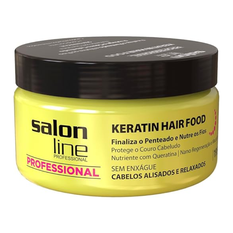 FINALIZADOR SALON LINE HAIR FOOD KERATINA 195G