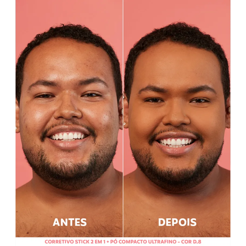 PÓ COMPACTO DAILUS ULTRAFINO D.8 ESCURO 10G