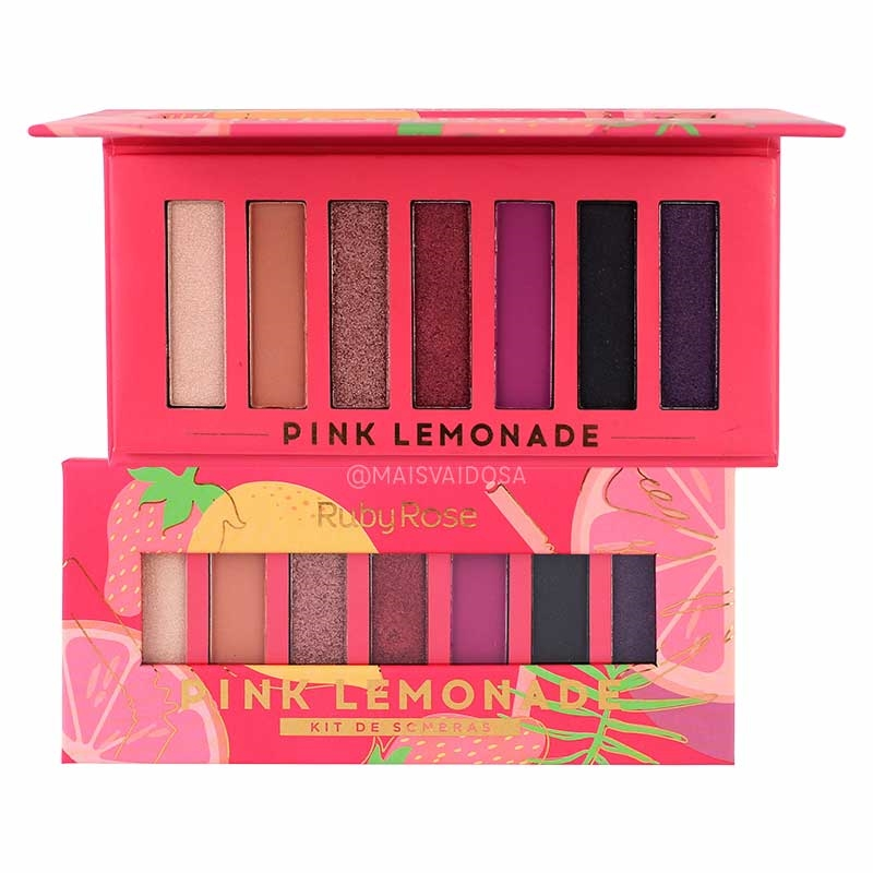 KIT DE SOMBRAS RUBY ROSE PINK LEMONADE