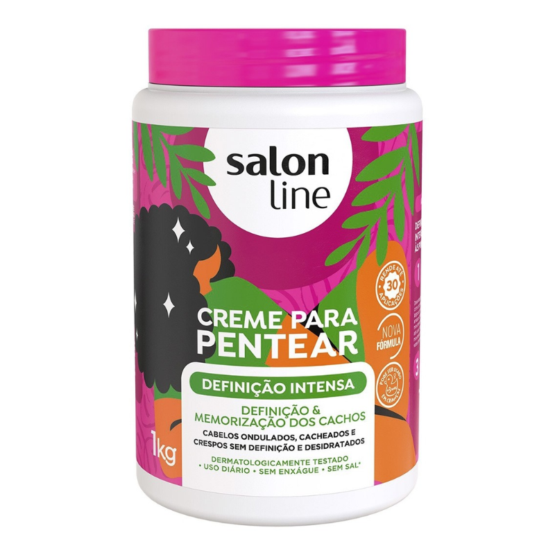CREME PARA PENTEAR SALON LINE DEFINIÇÃO INTENSA 1KG