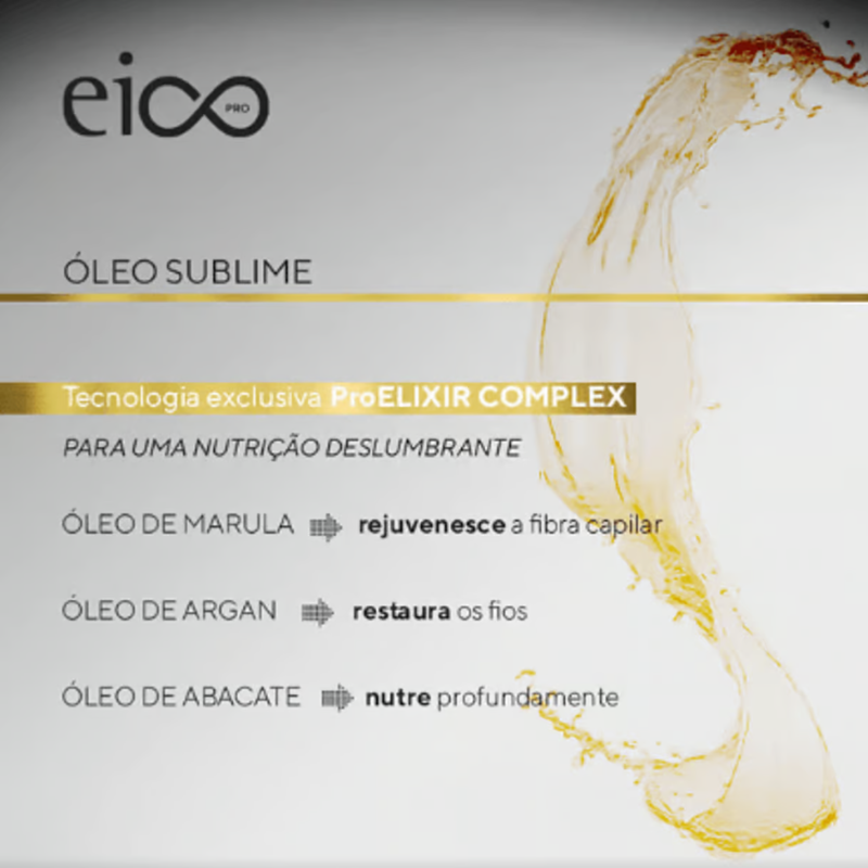 SHAMPOO EICO PRO ÓLEO SUBLIME 300ML