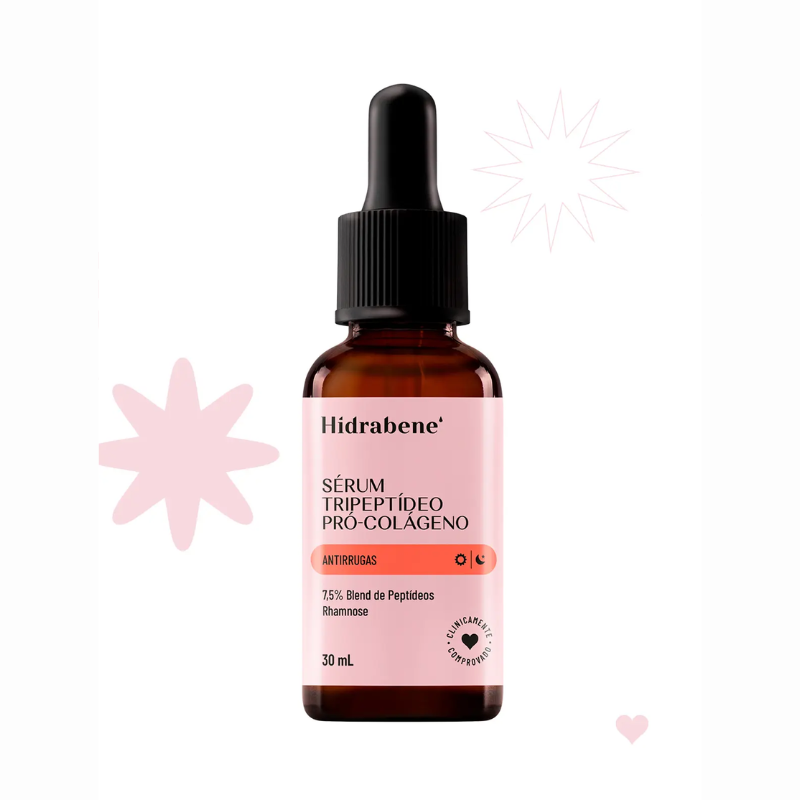 SÉRUM FACIAL HIDRABENE TRIPEPTÍDEO PRÓ-COLÁGENO 30ML – FarMake