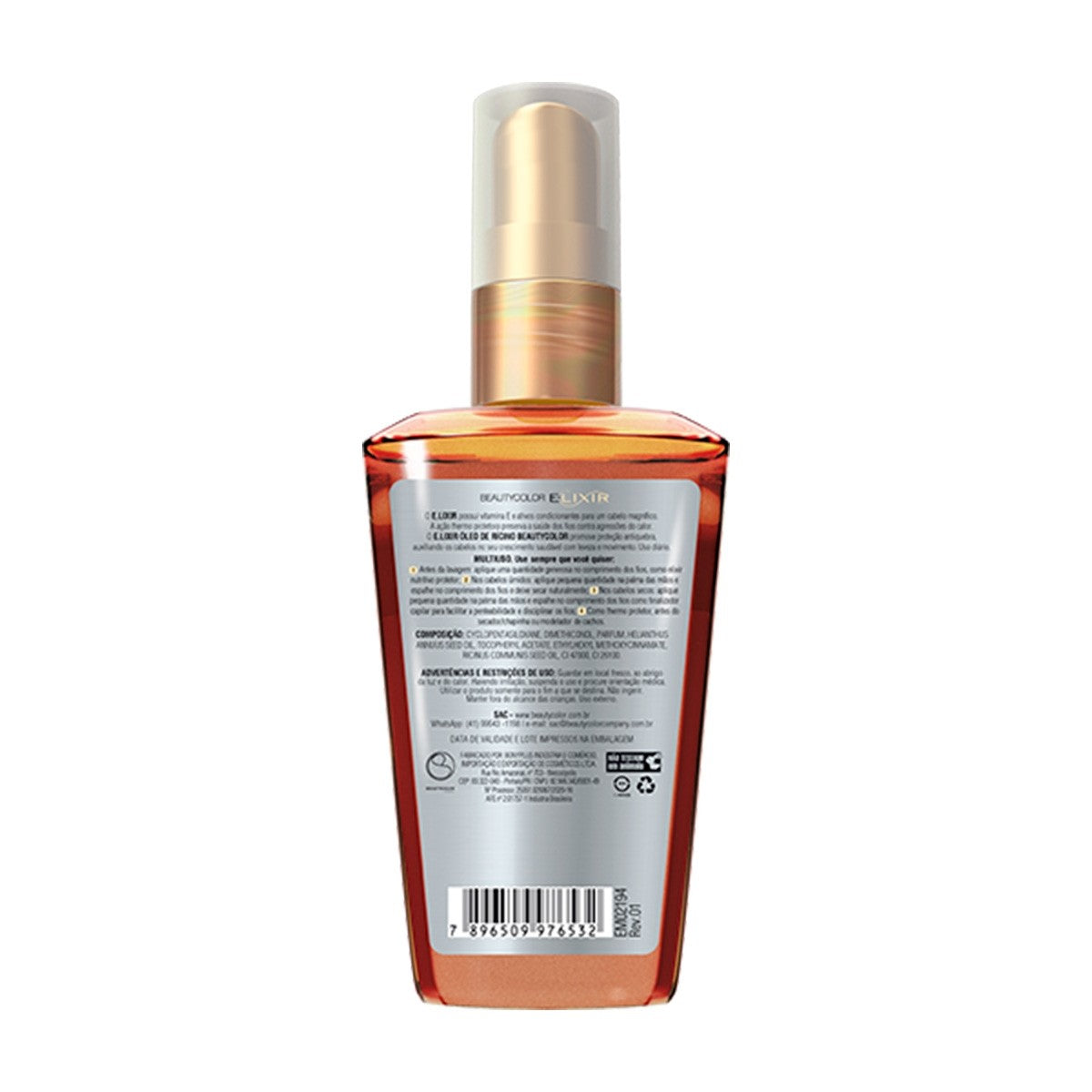 ÓLEO CAPILAR BEAUTYCOLOR ELIXIR DE RÍCINIO 40ML