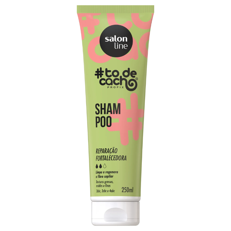 SHAMPOO SALON LINE #TODECACHO REPARAÇÃO FORTALECEDORA 250ML