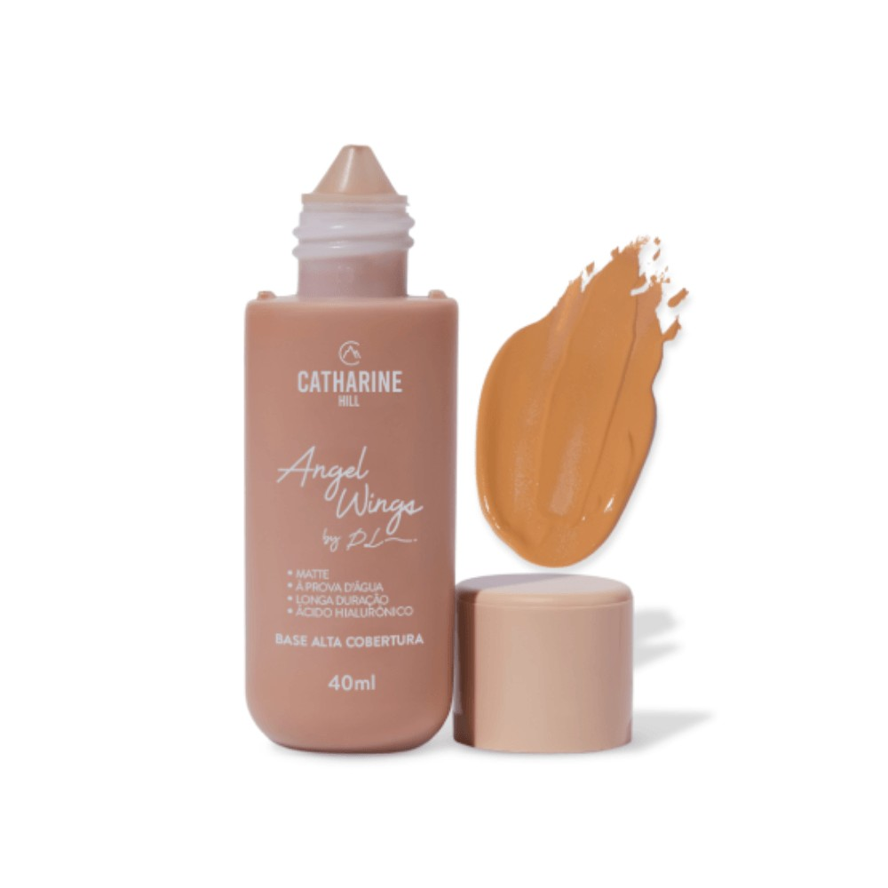 BASE LÍQUIDA ANGEL WINGS BY DL ALTA COBERTURA À PROVA D'ÁGUA A5 40ML