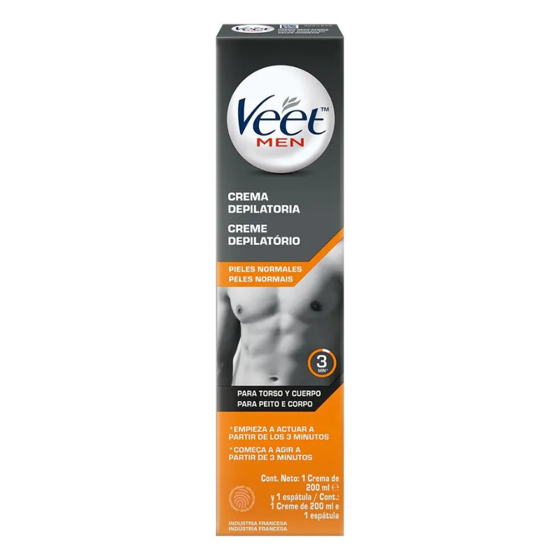 CREME DEPILATÓRIO VEET MEN 200ML