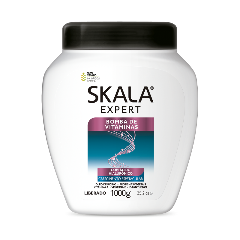 CREME CAPILAR SKALA DE TRATAMENTO BOMBA DE VITAMINAS 1KG