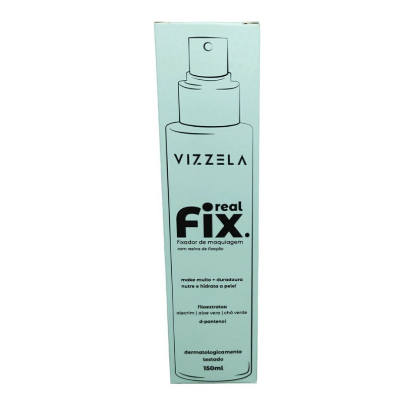 FIXADOR DE MAQUIAGEM VIZZELA REAL FIX 150ML