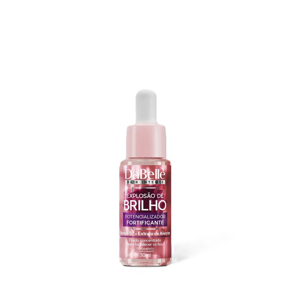 ÓLEO CAPILAR DABELLE EXPLOSÃO DE BRILHO POTENCIALIZADOR FORTIFICANTE 30ML