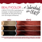 KIT TINTA CAPILAR BEAUTYCOLOR 77.44 PAIXÃO EM CARMIM