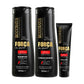 KIT BIO EXTRATUS SHAMPOO 350ML+ CONDICIONADOR 350ML+ MÁSCARA 90G FORÇA COM PIMENTA  3 UNIDADES