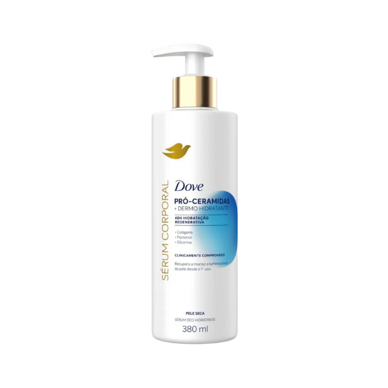 SÉRUM CORPORAL DOVE PRÓ-CERAMIDAS+DERMO HIDRATANTE PELE SECA 380ML