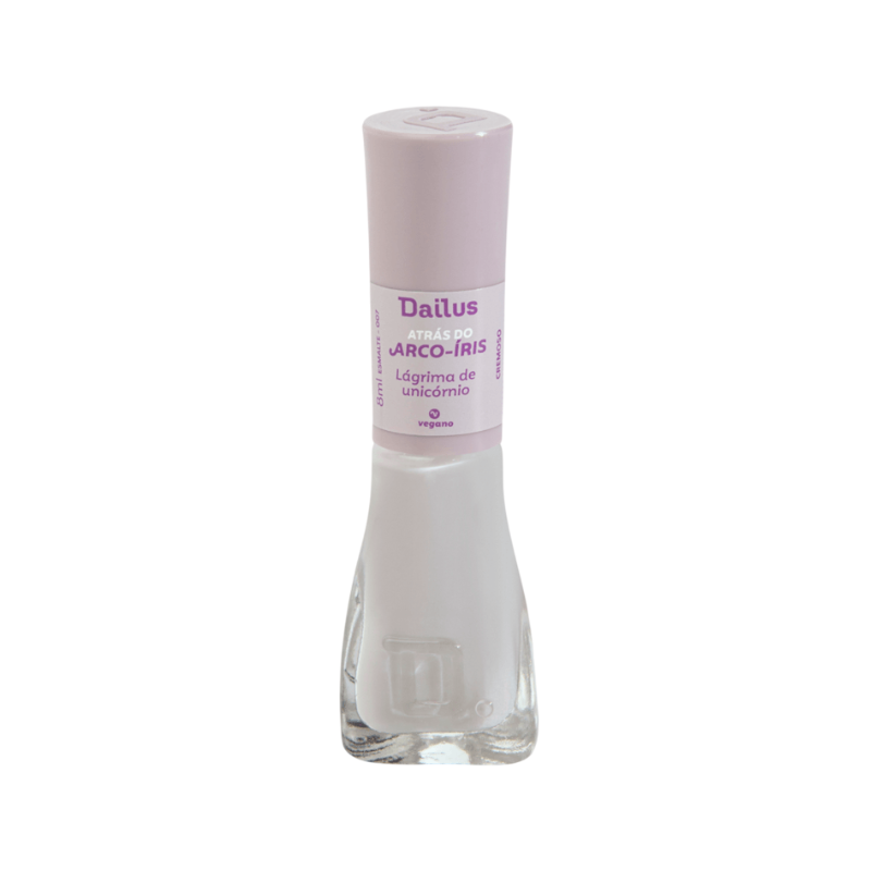 ESMALTE DAILUS CREMOSO ATRÁS DO ARCO-ÍRIS LÁGRIMA DE UNICÓRNIO 8ML