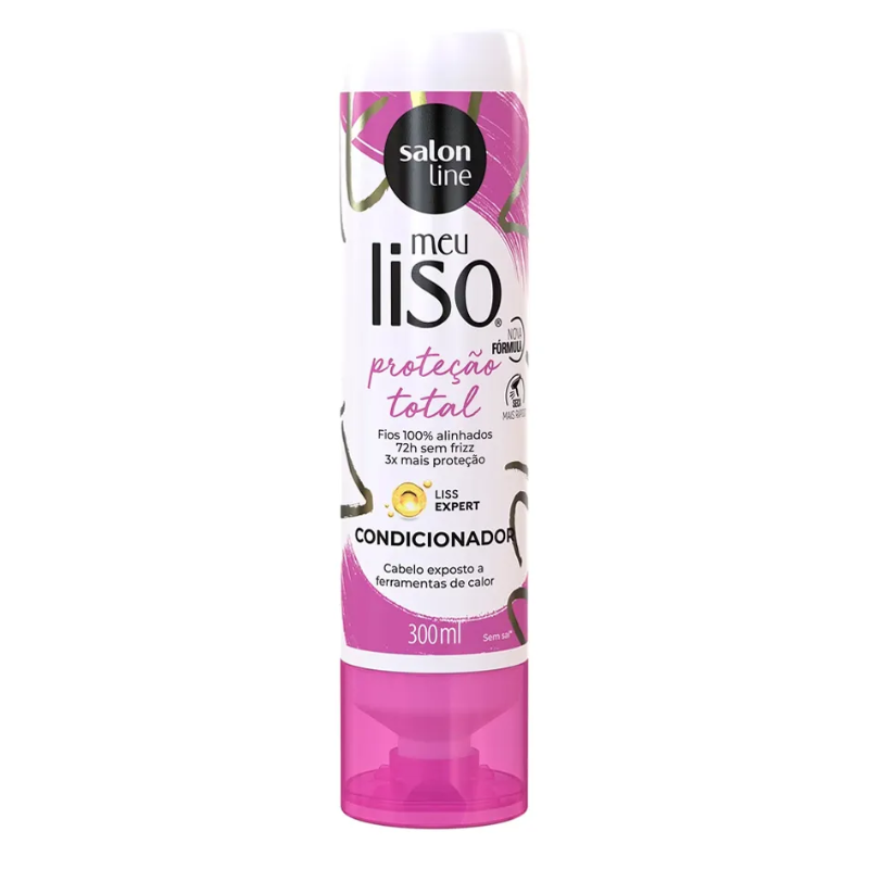 CONDICIONADOR SALON LINE PROTETOR MEU LISO PROTEÇÃO TOTAL 300ML