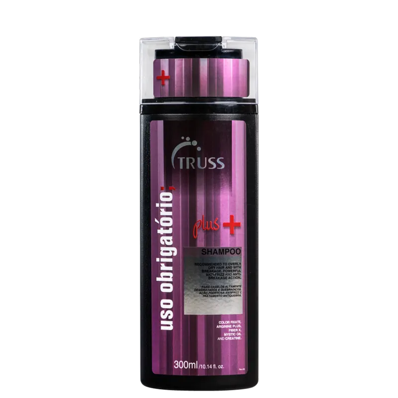 SHAMPOO TRUSS USO OBRIGATÓRIO PLUS+ 300ML