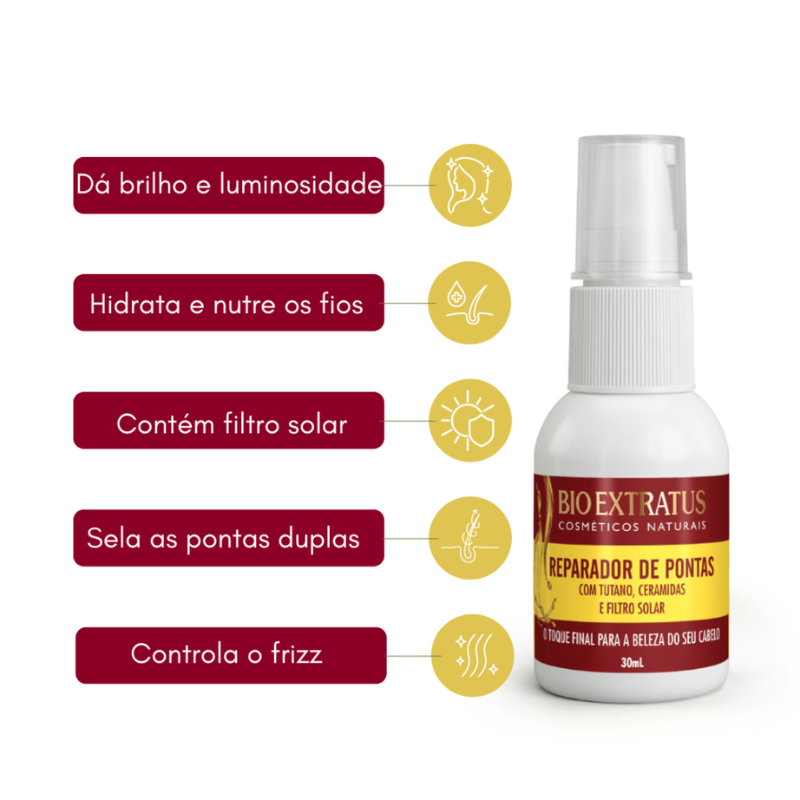 ÓLEO REPARADOR BIO EXTRATUS DE PONTAS 30ML