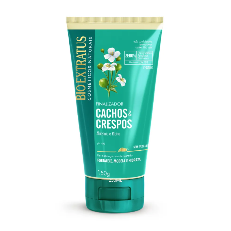 FINALIZADOR CAPILAR BIO EXTRATUS CACHOS & CRESPOS 150G