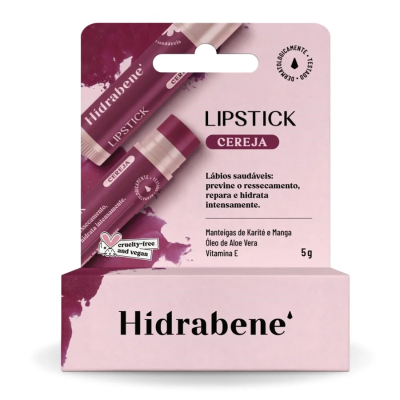 BATOM HIDRABENE LIPSTICK CEREJA 5G