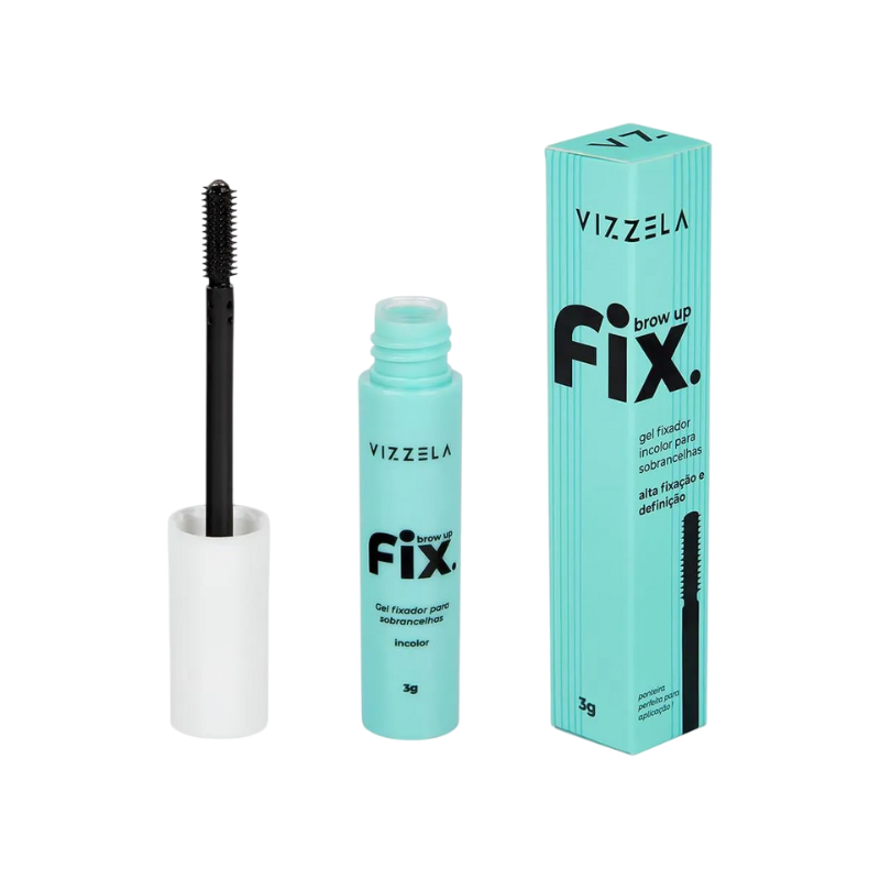 GEL FIXADOR VIZZELA PARA SOBRANCELHAS BROW UP FIX INCOLOR 3G