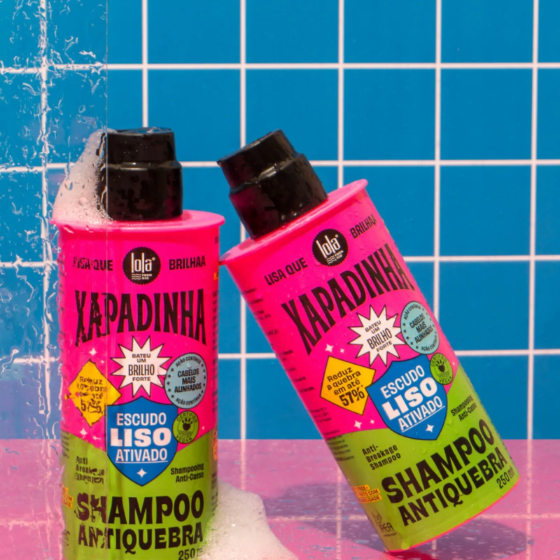 SHAMPOO LOLA ANTIQUEBRA XAPADINHA ESCUDO LISO ATIVADO 250ML