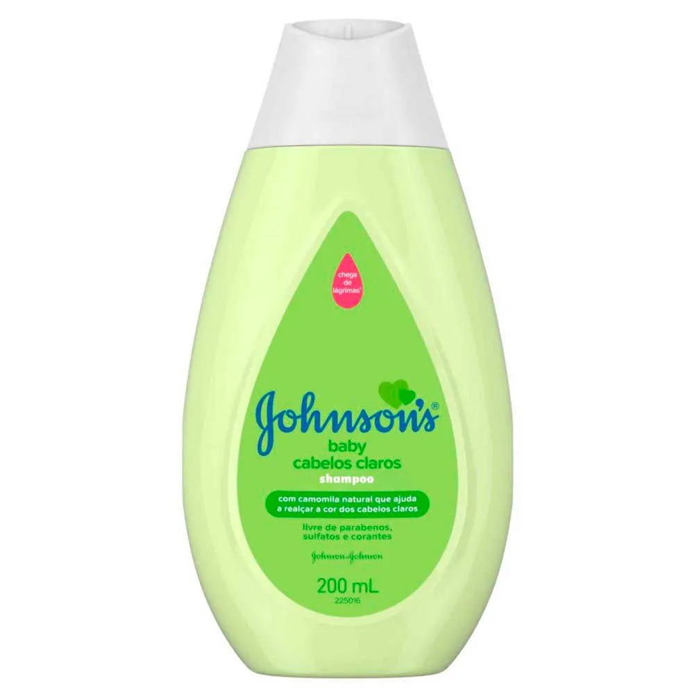 SHAMPOO JOHNSONS BABY CAMOMILA NATURAL 200ML