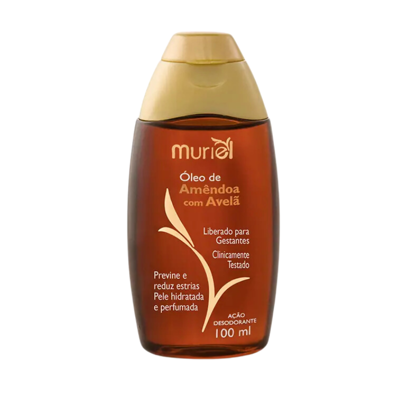 ÓLEO CORPORAL MURIEL AMÊNDOA COM AVELÃ 100ML