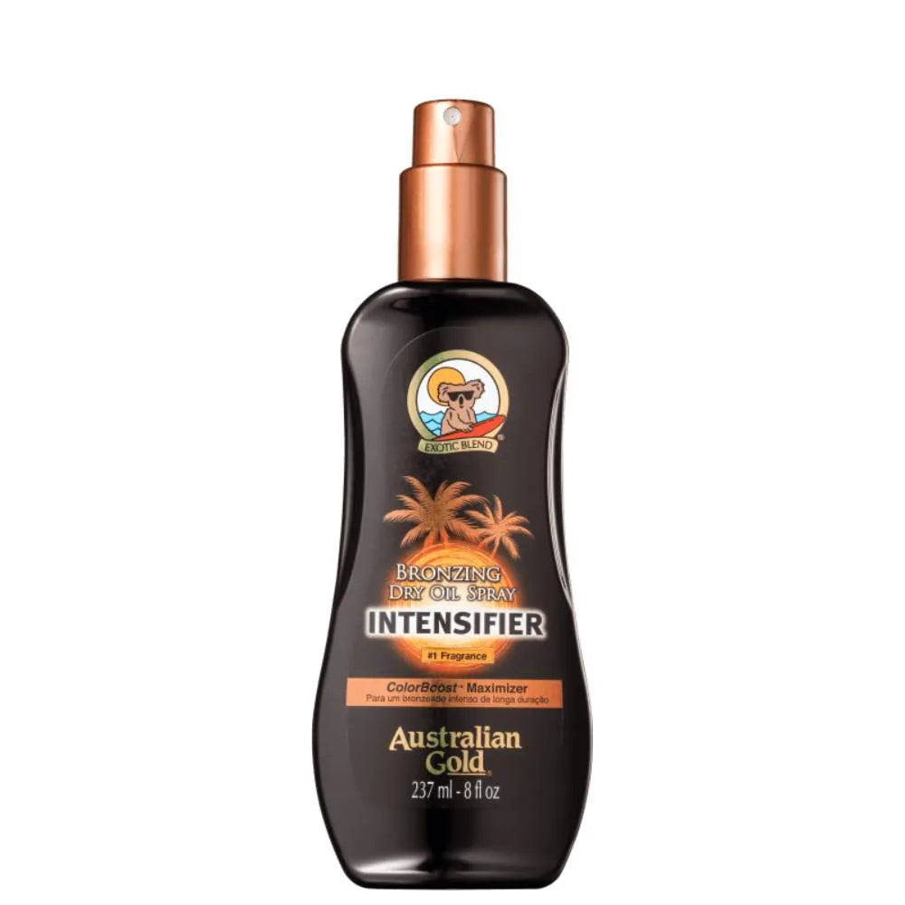 BRONZEADOR AUSTRALIAN GOLD BRONZING INTENSIFIER DRY OIL SPRAY  237ML