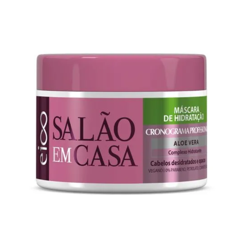 MÁSCARA CAPILAR EICO SALÃO EM CASA ALOE VERA 270G
