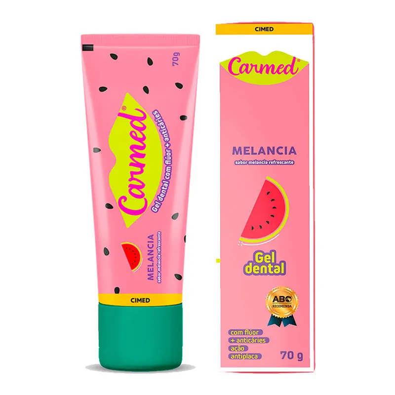 GEL DENTAL CARMED SABOR MELANCIA 70G