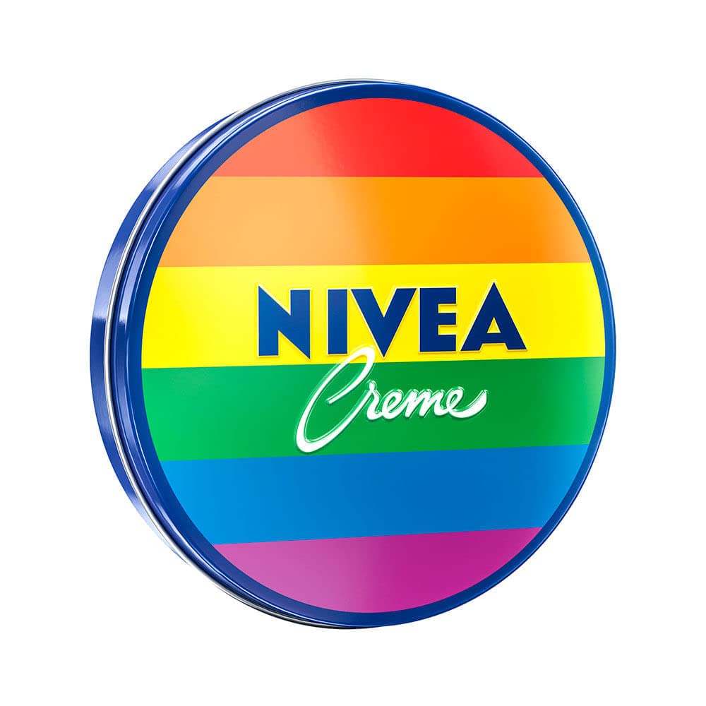 CREME HIDRATANTE NIVEA EM LATA ARCO-ÍRIS PRIDE 56G
