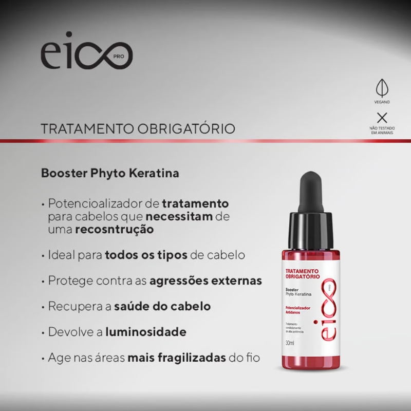BOOSTER CAPILAR EICO TRATAMENTO OBRIGATÓRIO 30ML