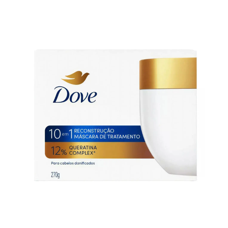 MÁSCARA DOVE RECONSTRUÇÃO E TRATAMENTO 10 EM 1 270G