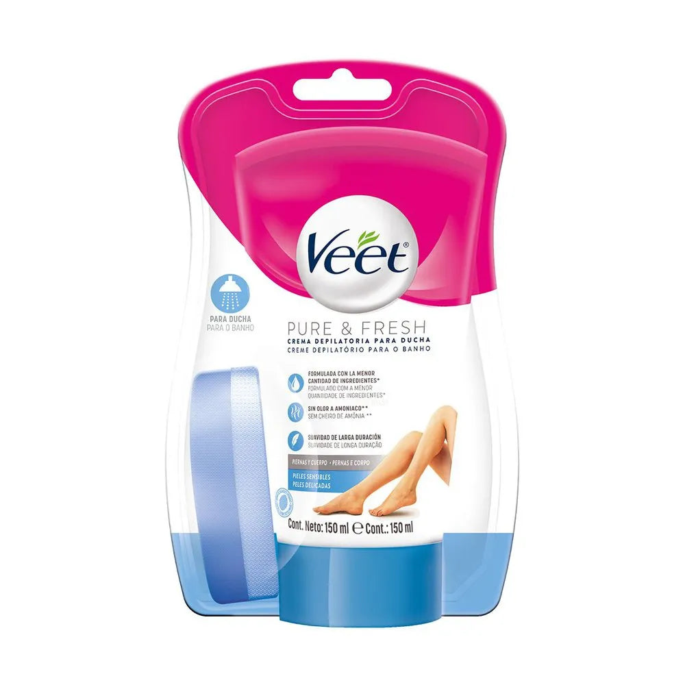 CREME DEPILATÓRIO VEET PURE FRESH 150ML