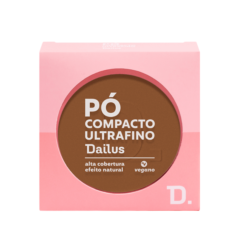 PÓ COMPACTO DAILUS ULTRAFINO D.10 ESCURO 10G