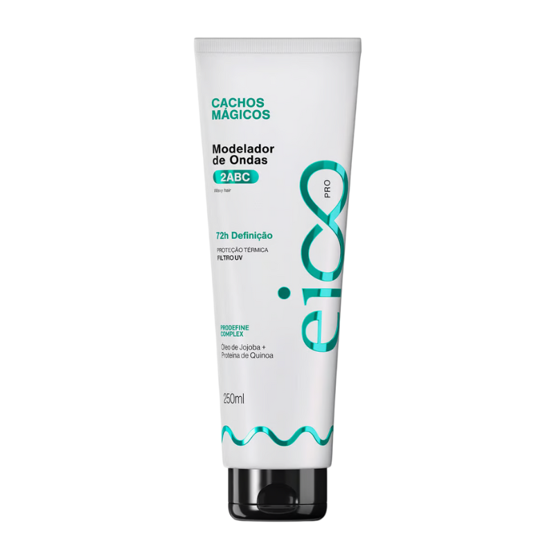 CREME CAPILAR EICO PRO MODELADOR DE ONDAS 2ABC CACHOS MÁGICOS 250ML