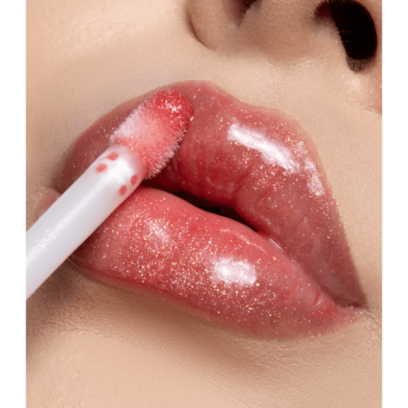 GLOSS LABIAL DAILUS LIP GLITTER PEACH GLOW 6ML