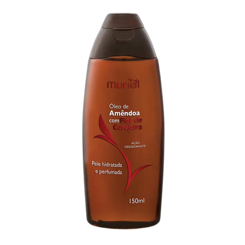 ÓLEO CORPORAL MURIEL AMÊNDOA COM FLOR DE CEREJEIRA 150ML