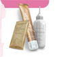 KIT TINTA CAPILAR BEAUTYCOLOR PURRISÍ SEM AMÔNIA 4.0 CASTANHO NATURAL