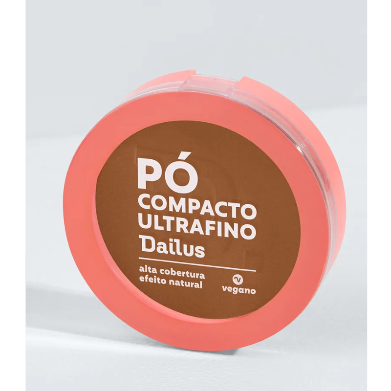 PÓ COMPACTO DAILUS ULTRAFINO D.10 ESCURO 10G