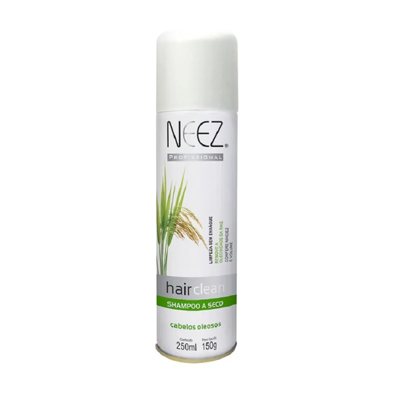 SHAMPOO A SECO NEEZ CABELOS OLEOSOS HAIR CLEAN 250ML