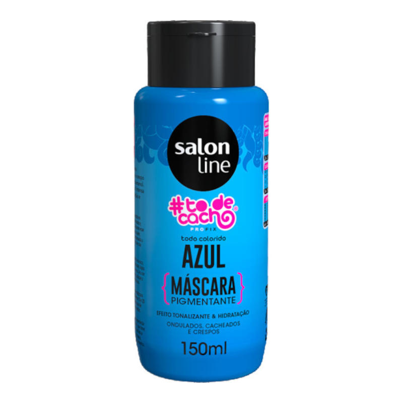 MASCARA PIGMENTANTE SALON LINE #TODECACHO AZUL 150ML