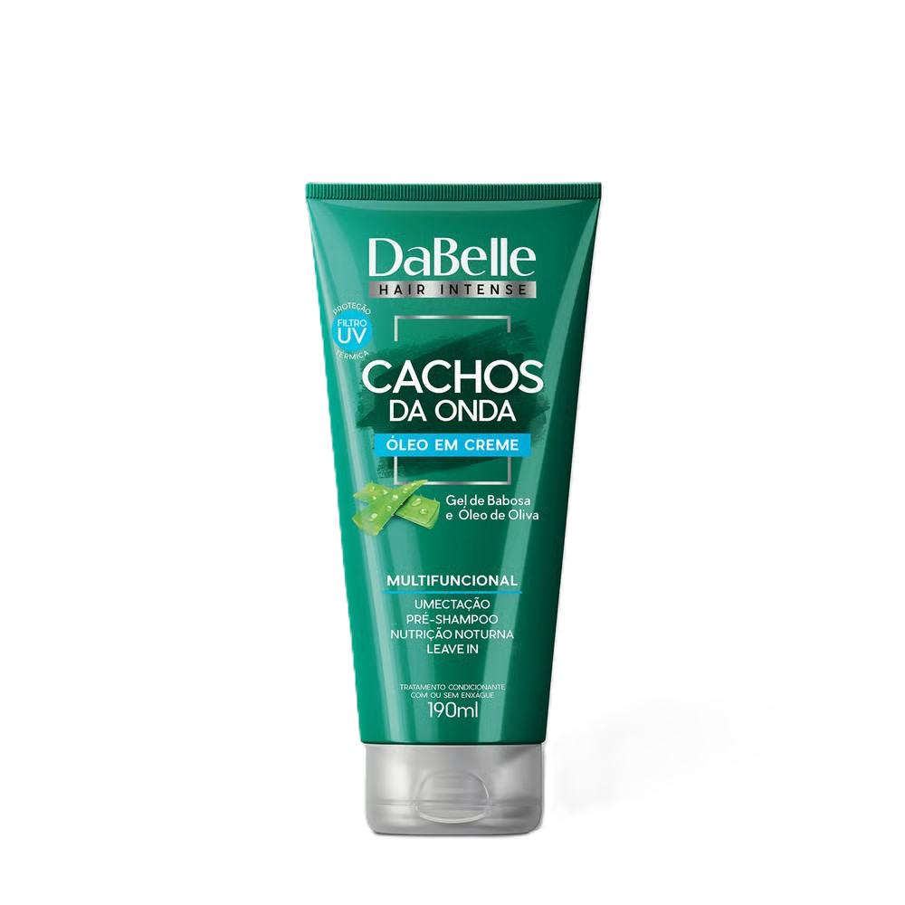 ÓLEO EM CREME DABELLE CACHOS DA ONDA MULTIFUNCIONAL 190ML
