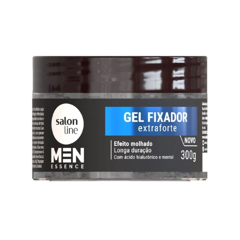 GEL FIXADOR SALON LINE EXTRAFORTE EFEITO MOLHADO 300G