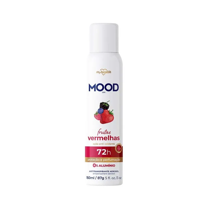 DESODORANTE MOOD AEROSOL FRUTAS VERMELHAS 150ML