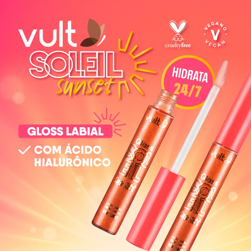 GLOSS LABIAL VULT SOLEIL SUNSET PRAIANA 5,2ML
